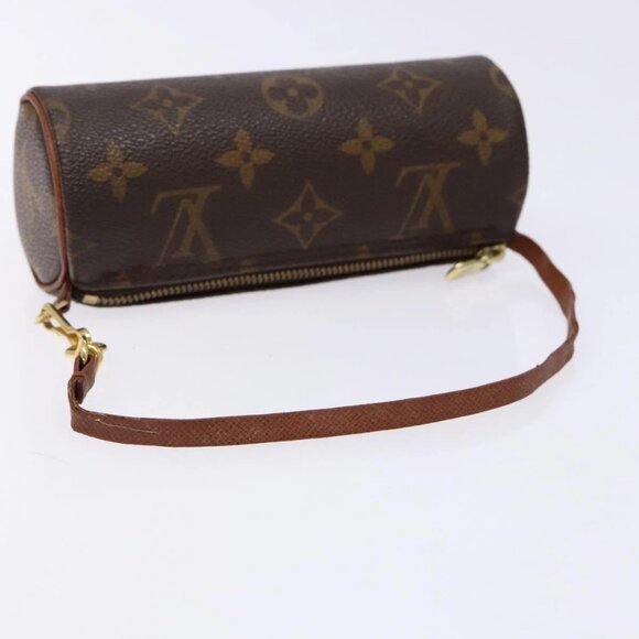 LOUIS VUITTON Monogram Papillon Pouch LV Auth 138782 - Picture 8 of 16
